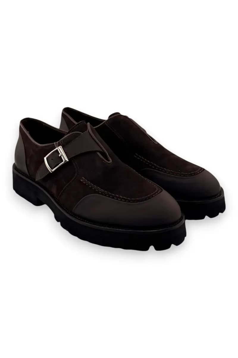ANGELO RUFFO МОНКИ Мужс. 170 A4170-08 DH Тёмно-коричневый