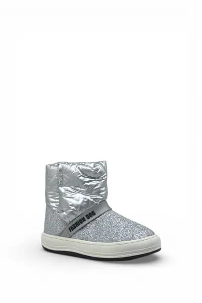 FASHION DOG ДУТЫЕ САПОГИ Девч. 24B530 Серебристый