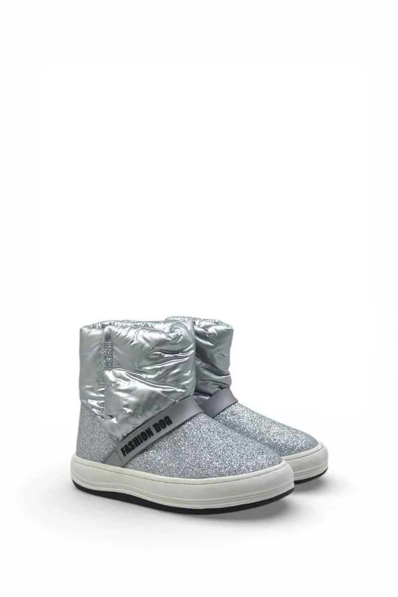 FASHION DOG ДУТЫЕ САПОГИ Девч. 24B530 Серебристый