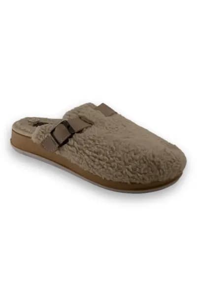 AKINALBELLA КОМНАТНЫЕ ТАПОЧКИ Женс. 6773.Z.0014 Бежевый