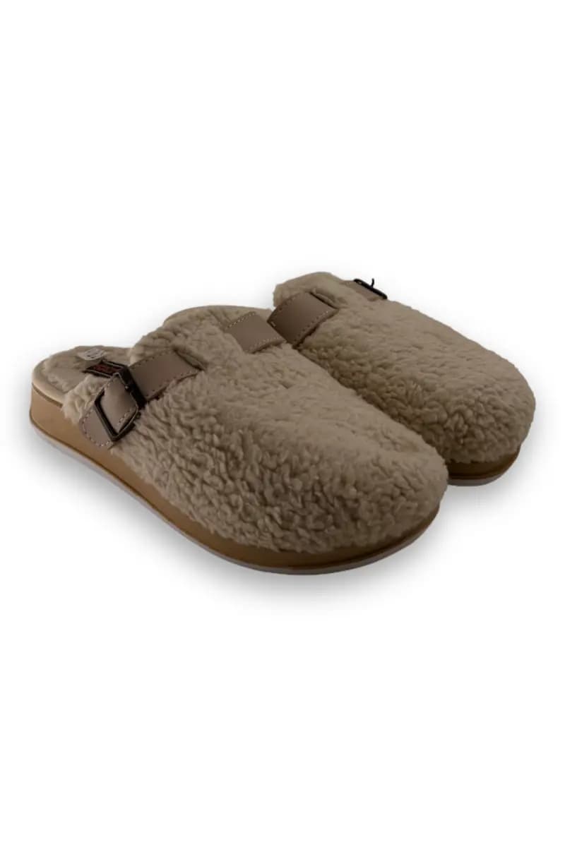 AKINALBELLA КОМНАТНЫЕ ТАПОЧКИ Женс. 6773.Z.0014 Бежевый