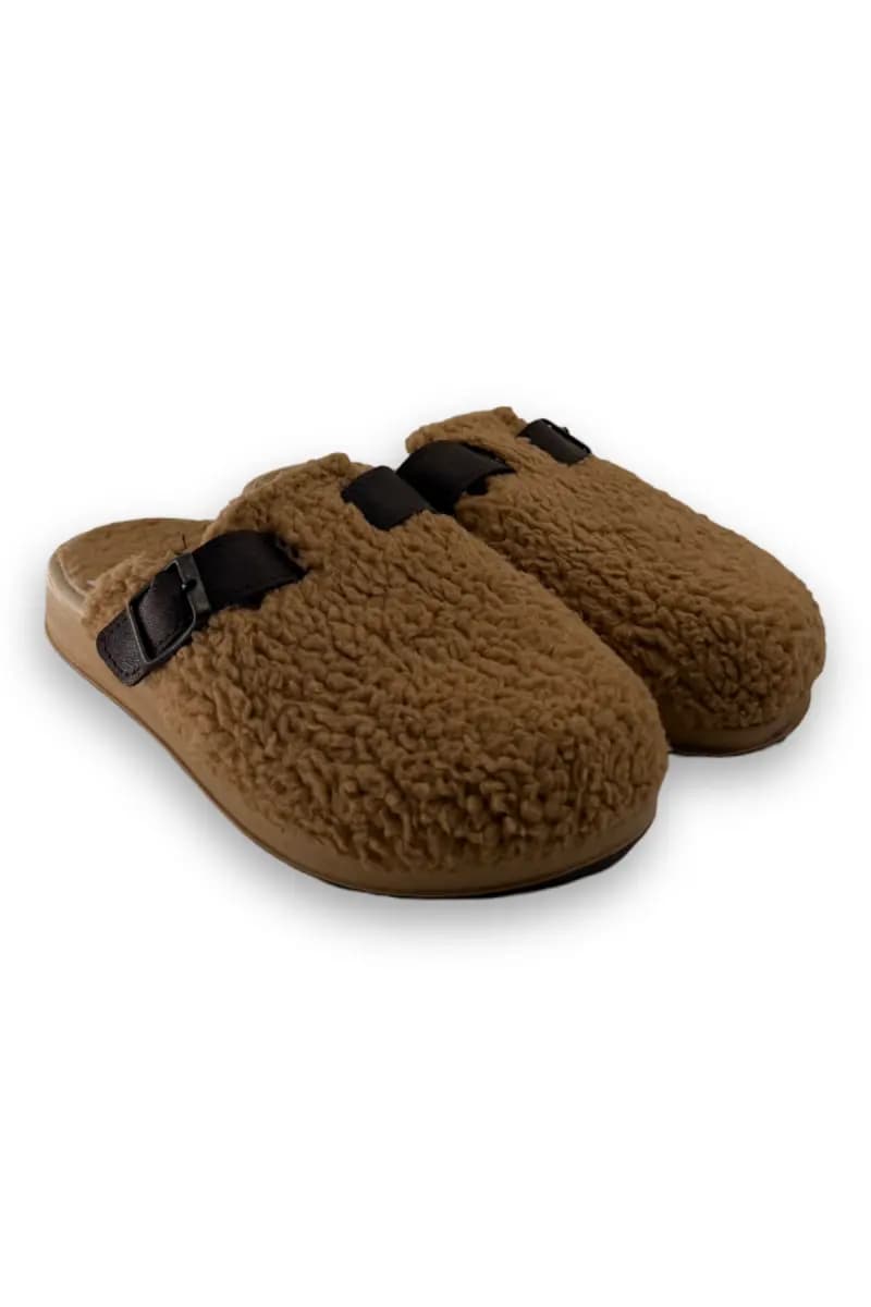 AKINALBELLA КОМНАТНЫЕ ТАПОЧКИ Женс. 6773.Z.0014 Коричневый