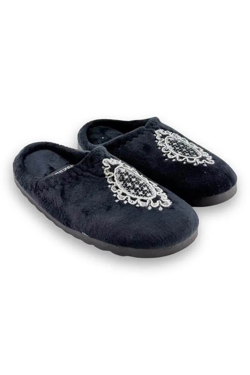 GEZER КОМНАТНЫЕ ТАПОЧКИ Женс. GT1KZM.16128.00 Чёрный