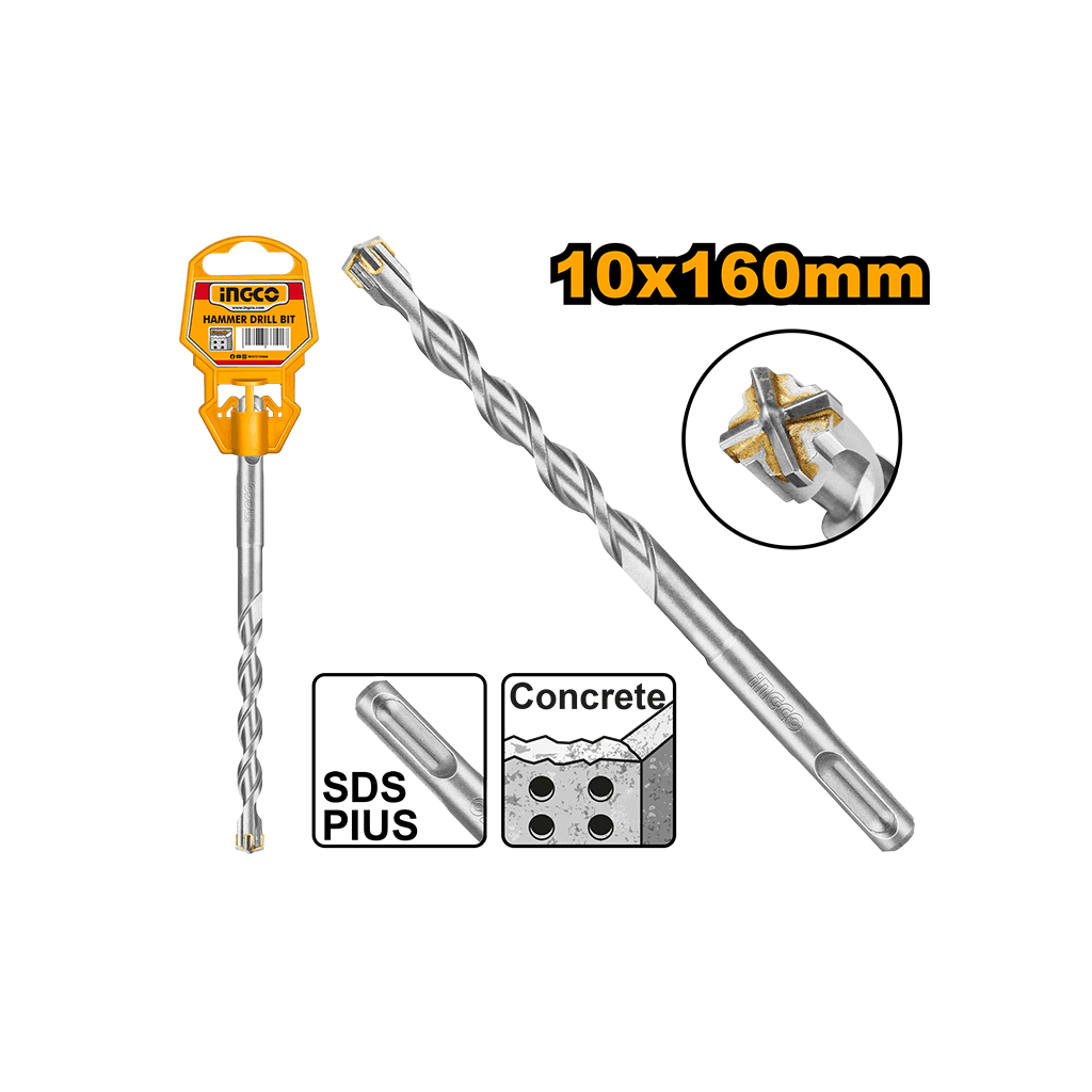 Бур по бетону SDS Plus 10*160мм