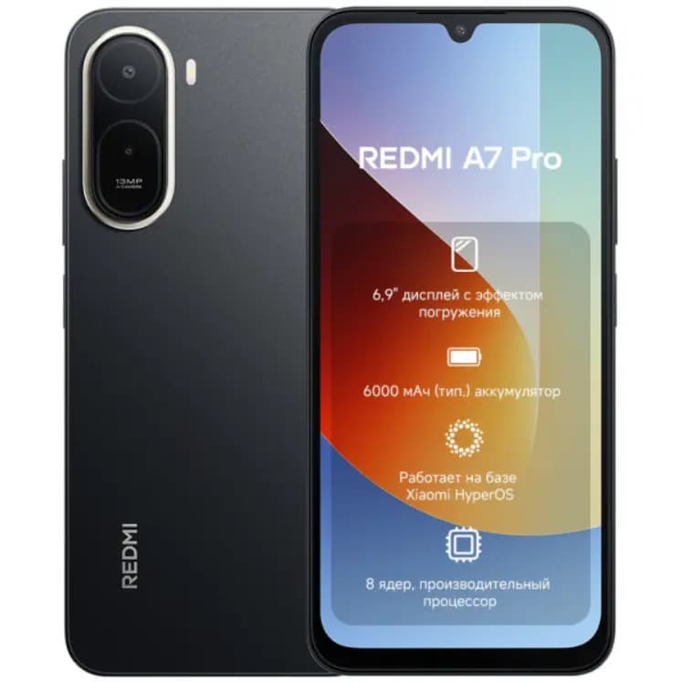 Смартфон Xiaomi Redmi A7 Pro 4/64 GB Black (Logo)