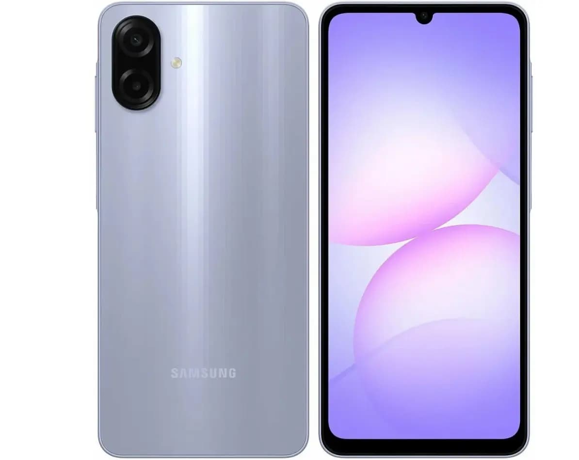 Смартфон Samsung Galaxy A07 6/128 GB Light Violet (Logo)