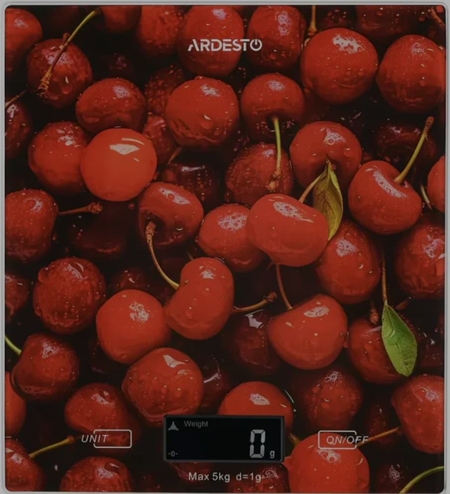 Кухонные весы Ardesto SCK-893CHERRY