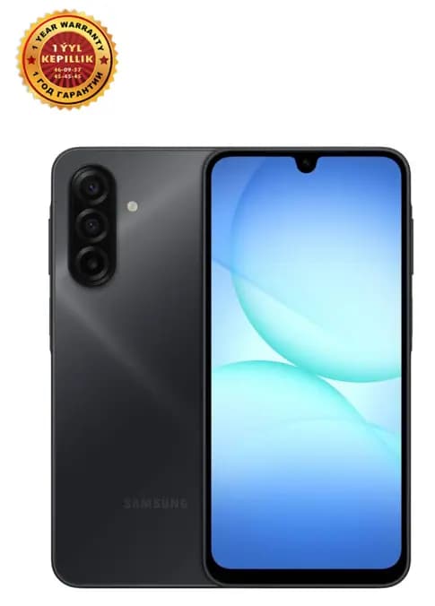 Смартфон Samsung Galaxy A17 4/128 GB, Чёрный