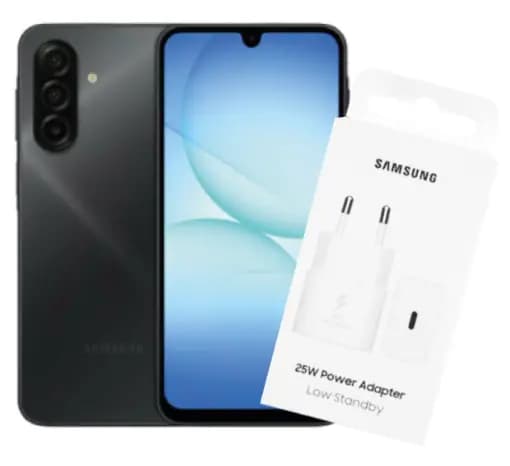 Смартфон Samsung Galaxy A17 8/256 ГБ, чёрный