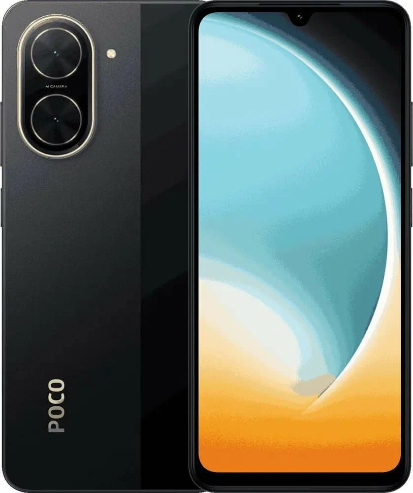 Смартфон Poco C71 4/128 GB, Чёрный