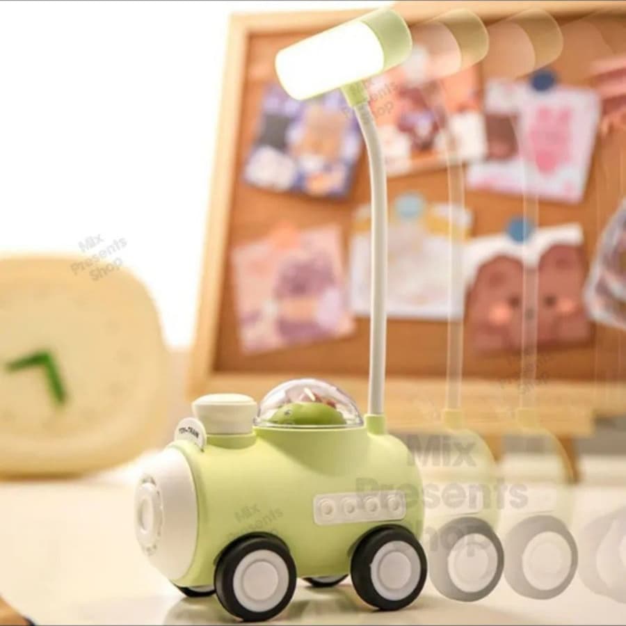 Настольная лампа-ночник "Паровозик" Toy train LED (с точилкой)