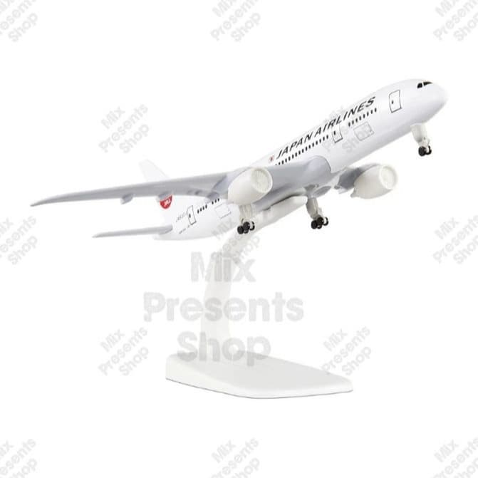 Модель самолёта "Japan airlines" Boeing-787 "Dreamliner" 20см (металл)