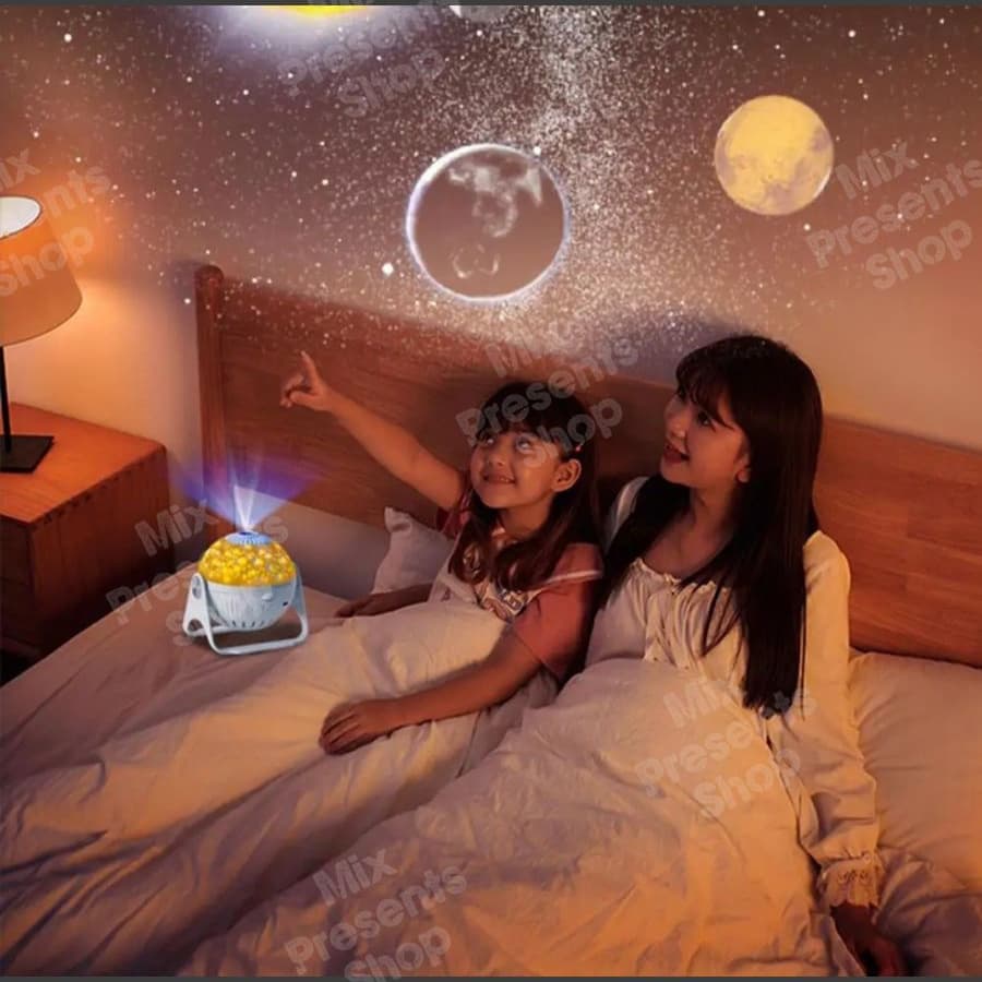 Ночник-проектор "Galaxy" планетарий (6 слайдов)