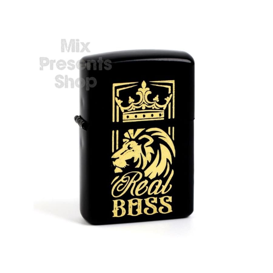 Зажигалка бензиновая "Real Boss"