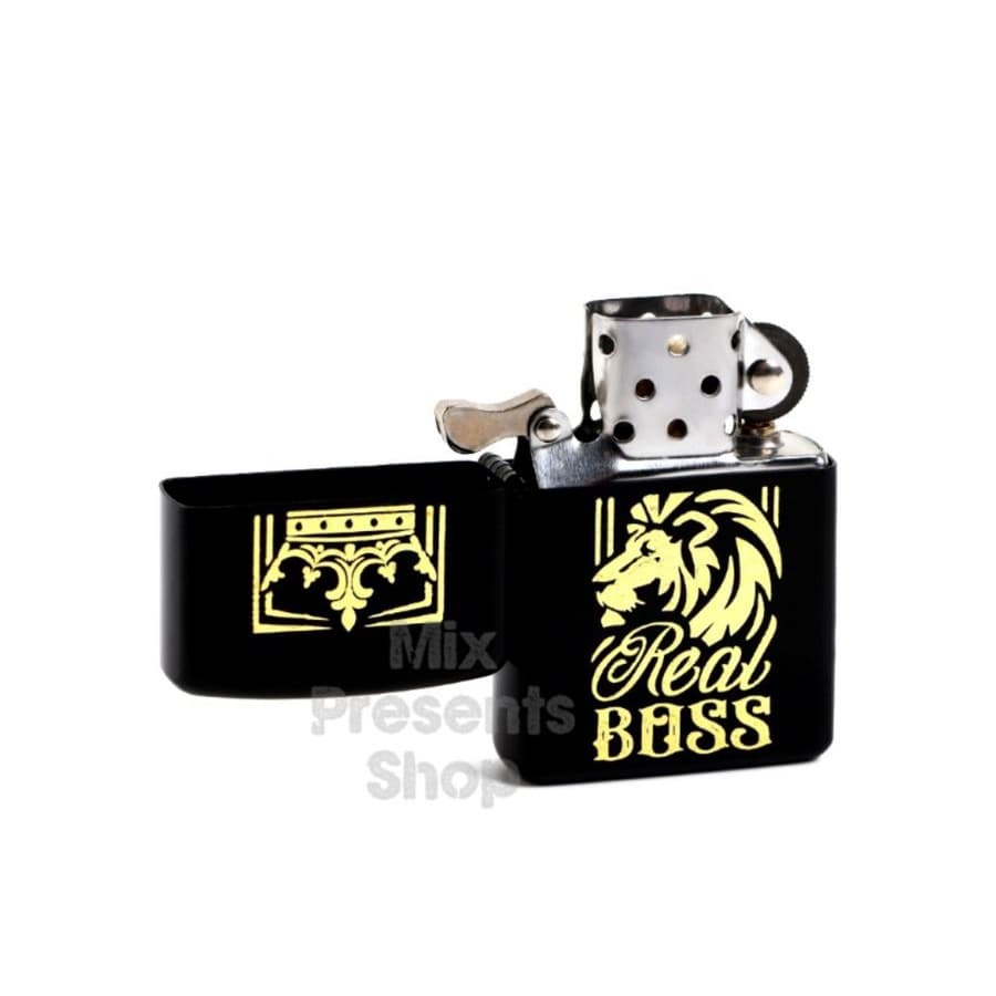 Зажигалка бензиновая "Real Boss"