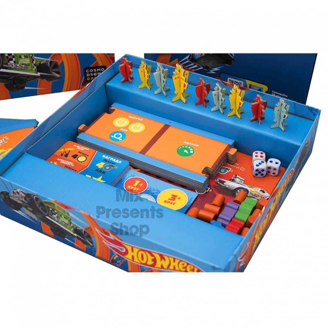 Игра настольная "Hot wheels: Вызов принят"
