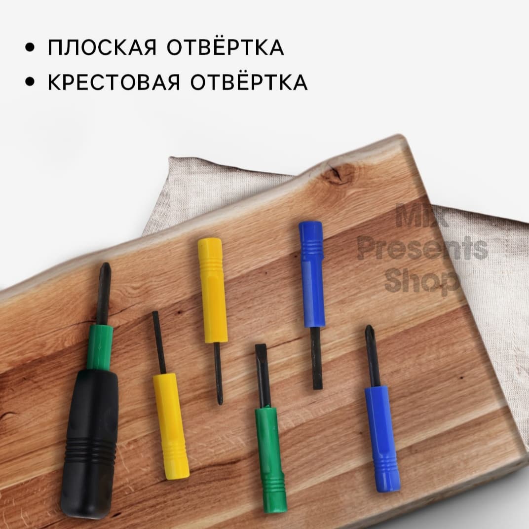 Подарочный набор инструментов в банке «OTVERTKI» (6 предметов)