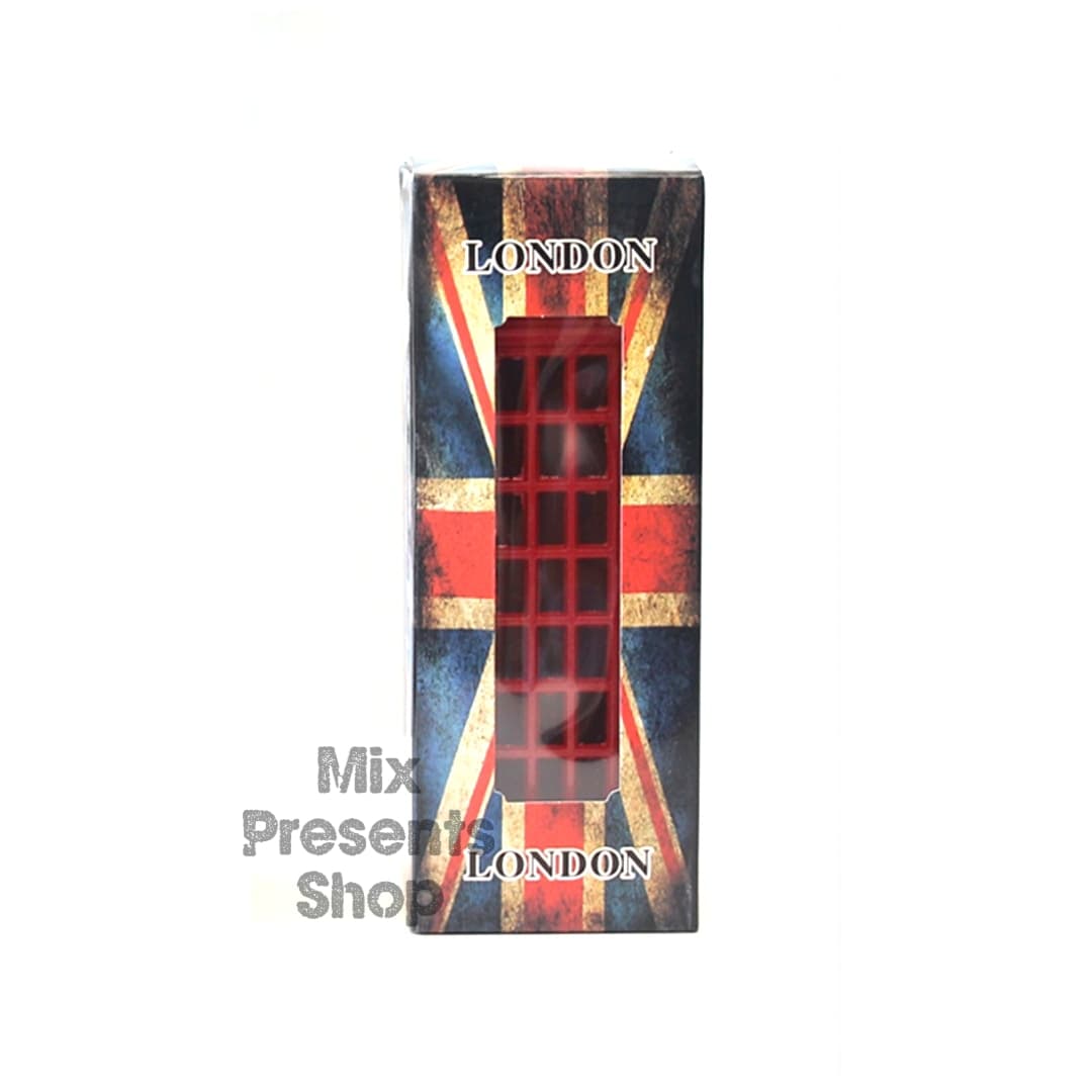 Металлическая статуэтка сувенир копилка "English Telephone Box"