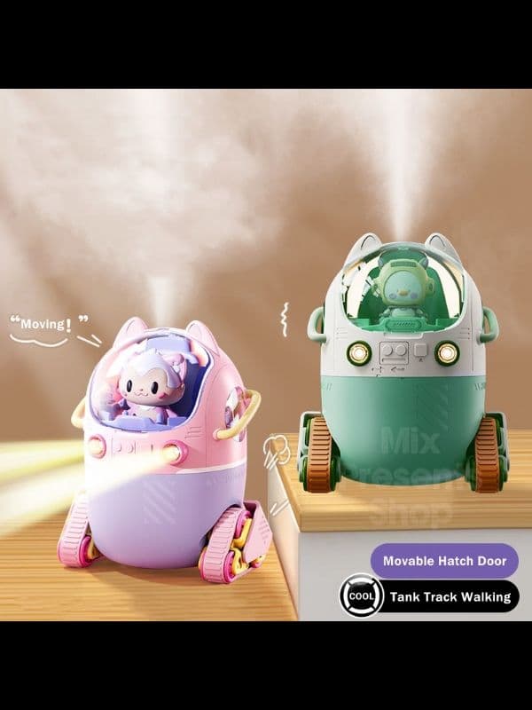 Увлажнитель "Robot HUHU" для детской комнаты подсветкой 200ml