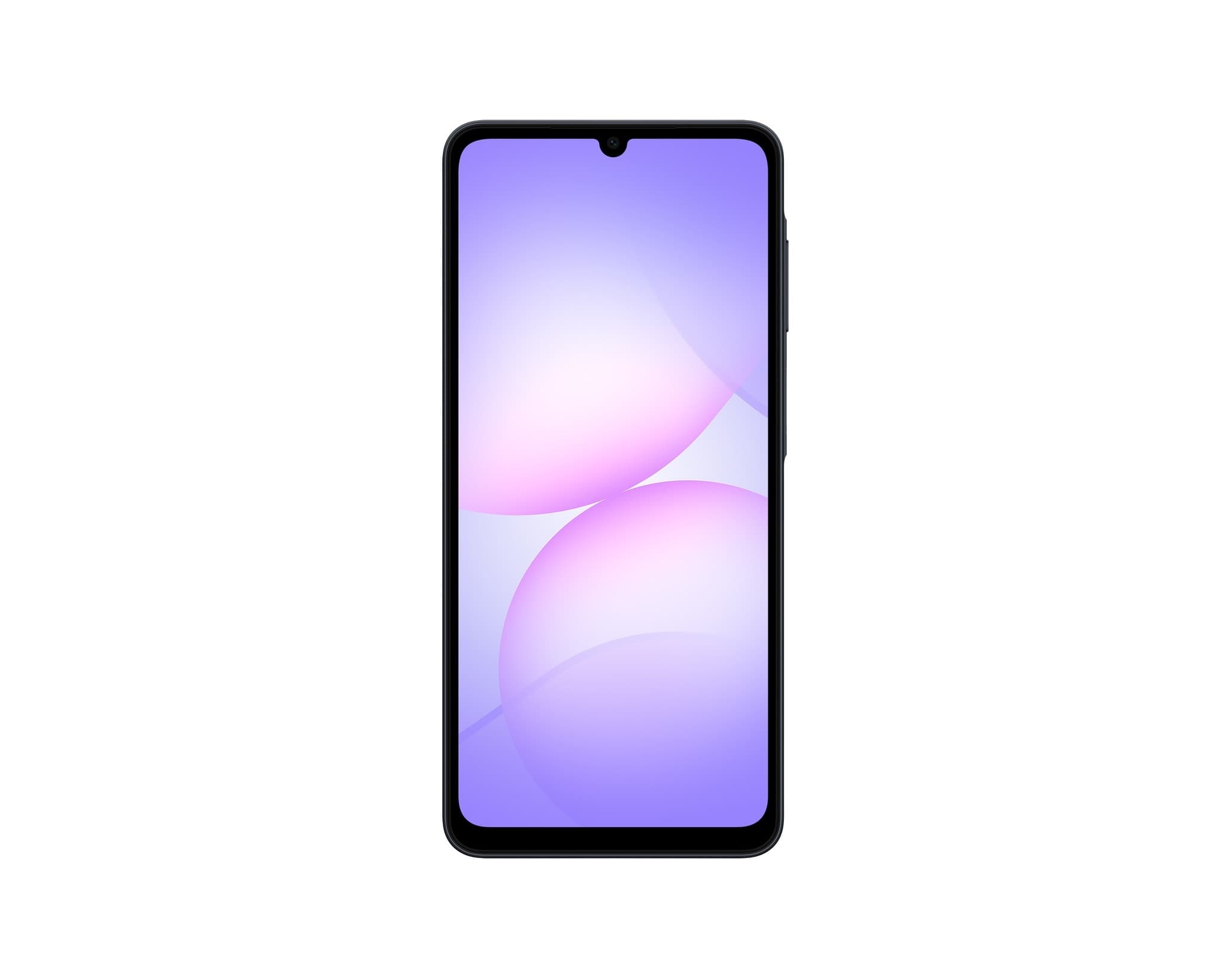 Смартфон Samsung A07 (6/128GB) Black, (Logo)
