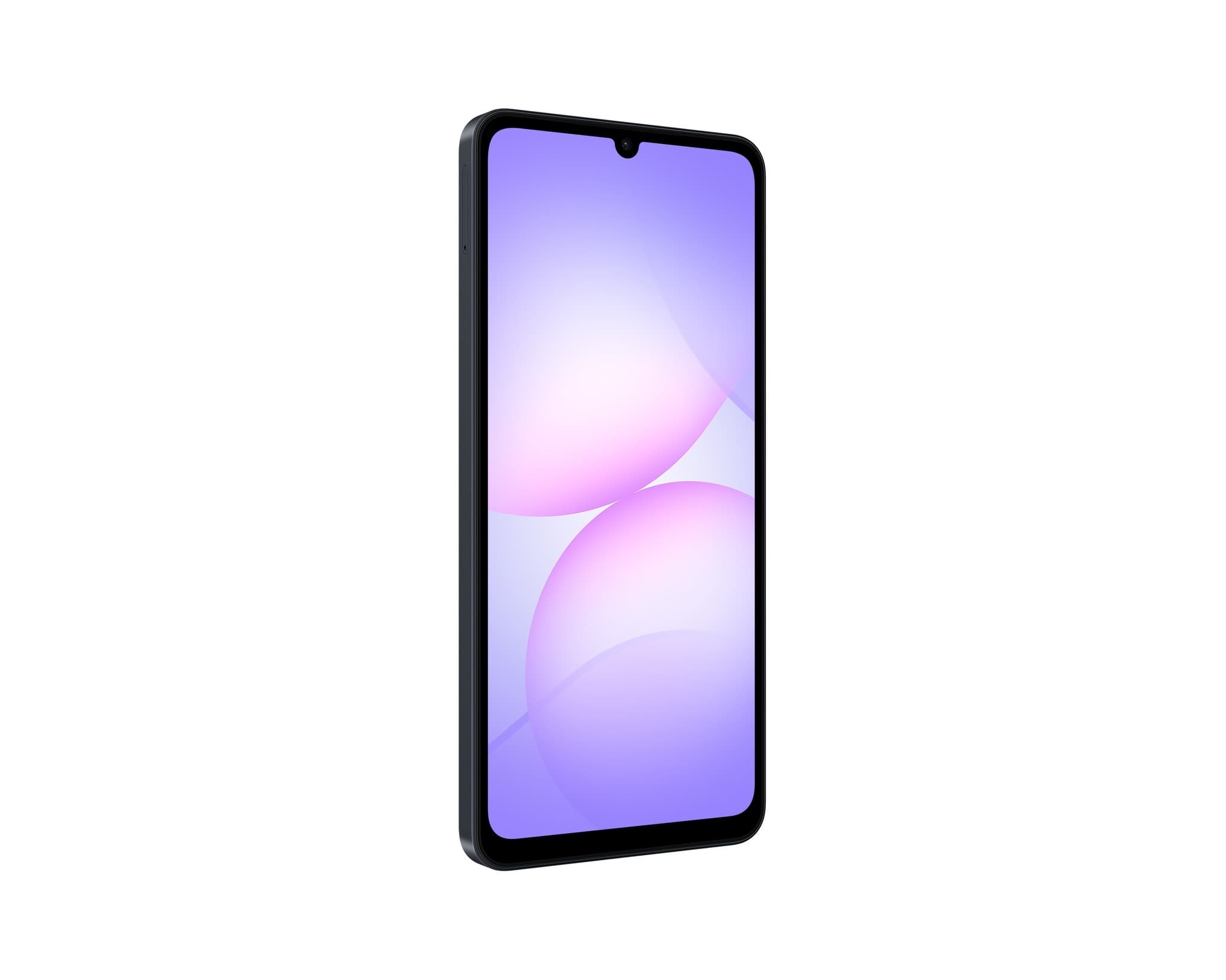Смартфон Samsung A07 (6/128GB) Black, (Logo)